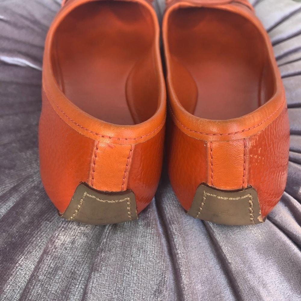 Tory Burch Orange Flats - Picture 3 of 4